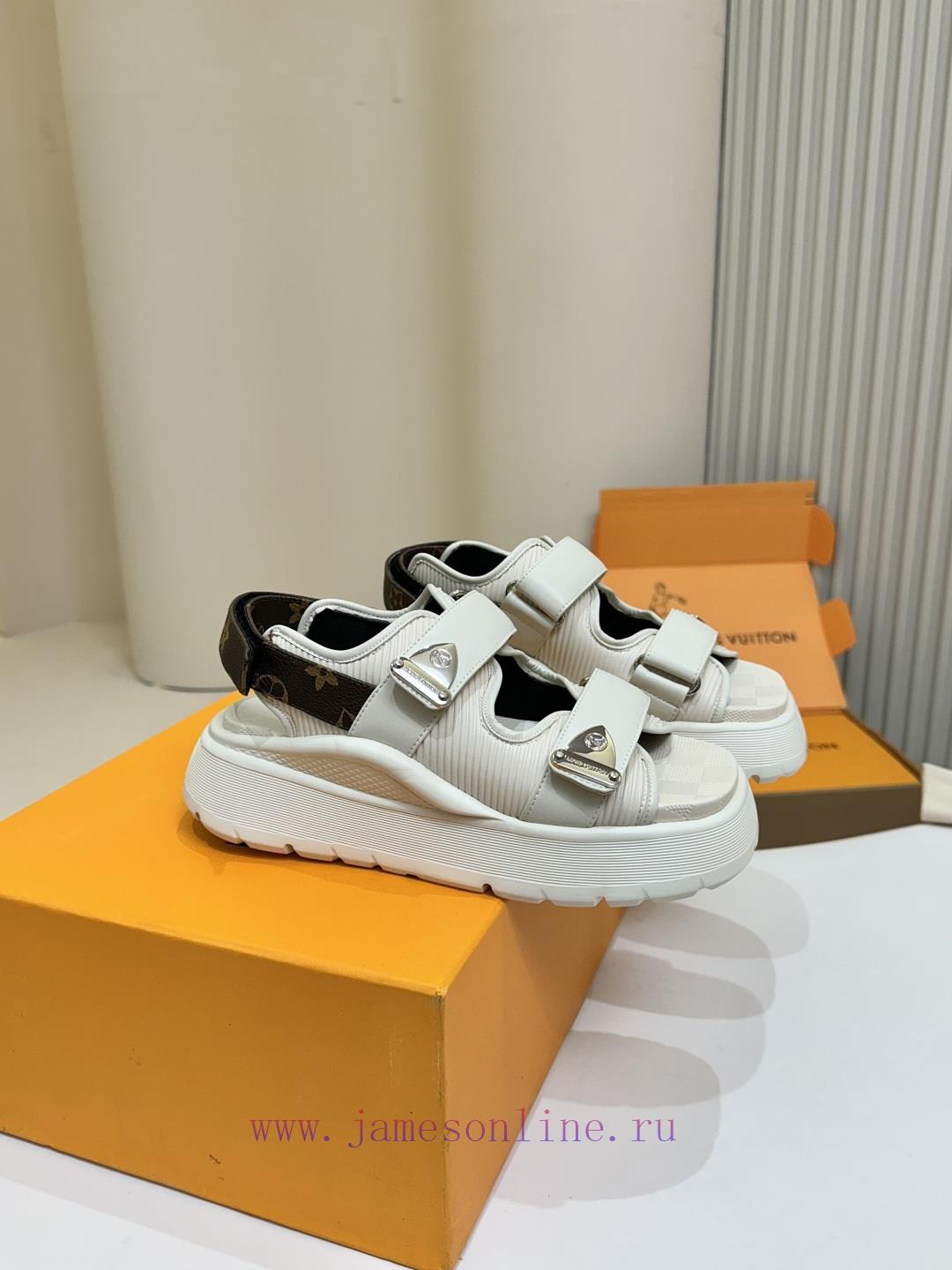 παντοφλες arena intersport | A Must-have For Summer LV Louis Vuitton Women's Sandals Exude A Sense Of Luxury**Original Fabri fptkrvpp | καλοκαορινα μποτακια - Image 4