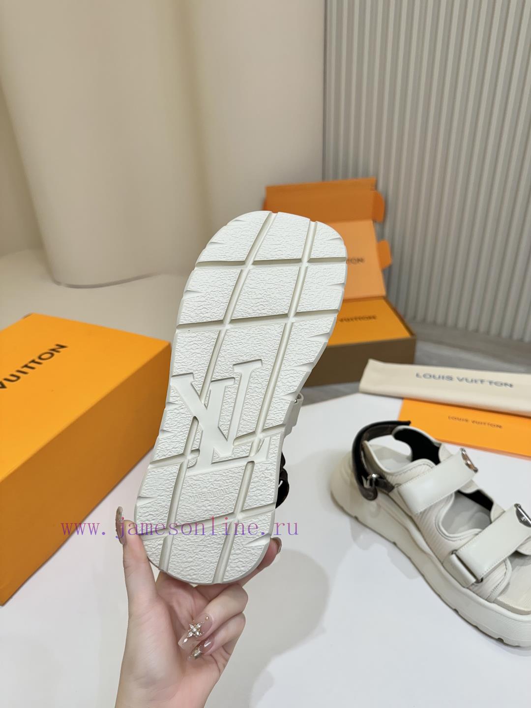 παντοφλες arena intersport | A Must-have For Summer LV Louis Vuitton Women's Sandals Exude A Sense Of Luxury**Original Fabri fptkrvpp | καλοκαορινα μποτακια - Image 9